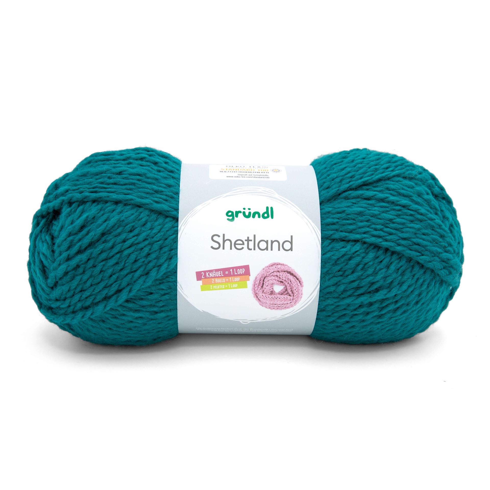 Grundl Shetland - vlna/akryl