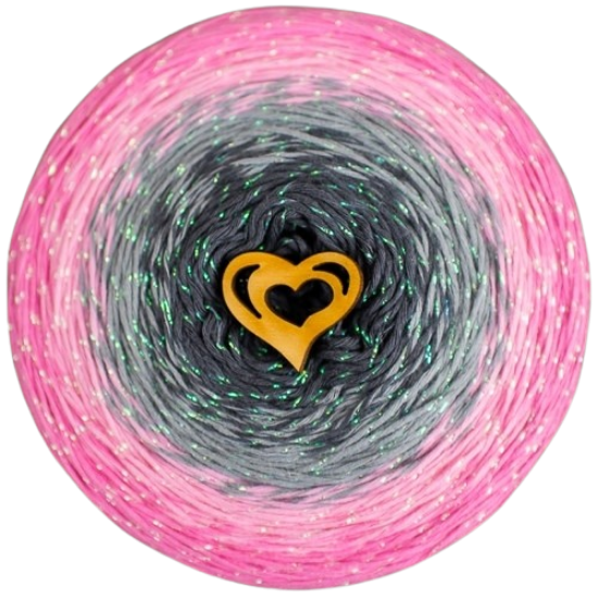 Stenli Candy Opal - 900m, 100% bavlna s lesklou nitkou