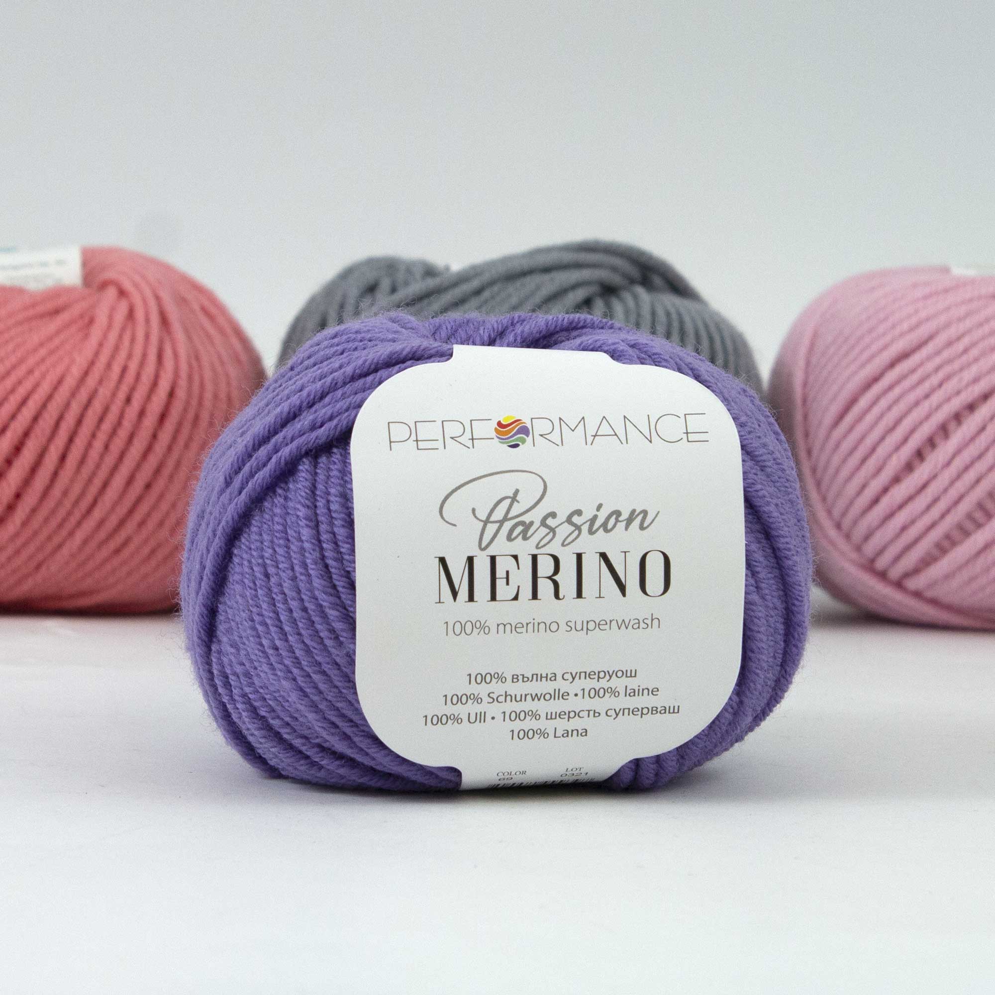 Performance Merino Passion  - 100% vlna