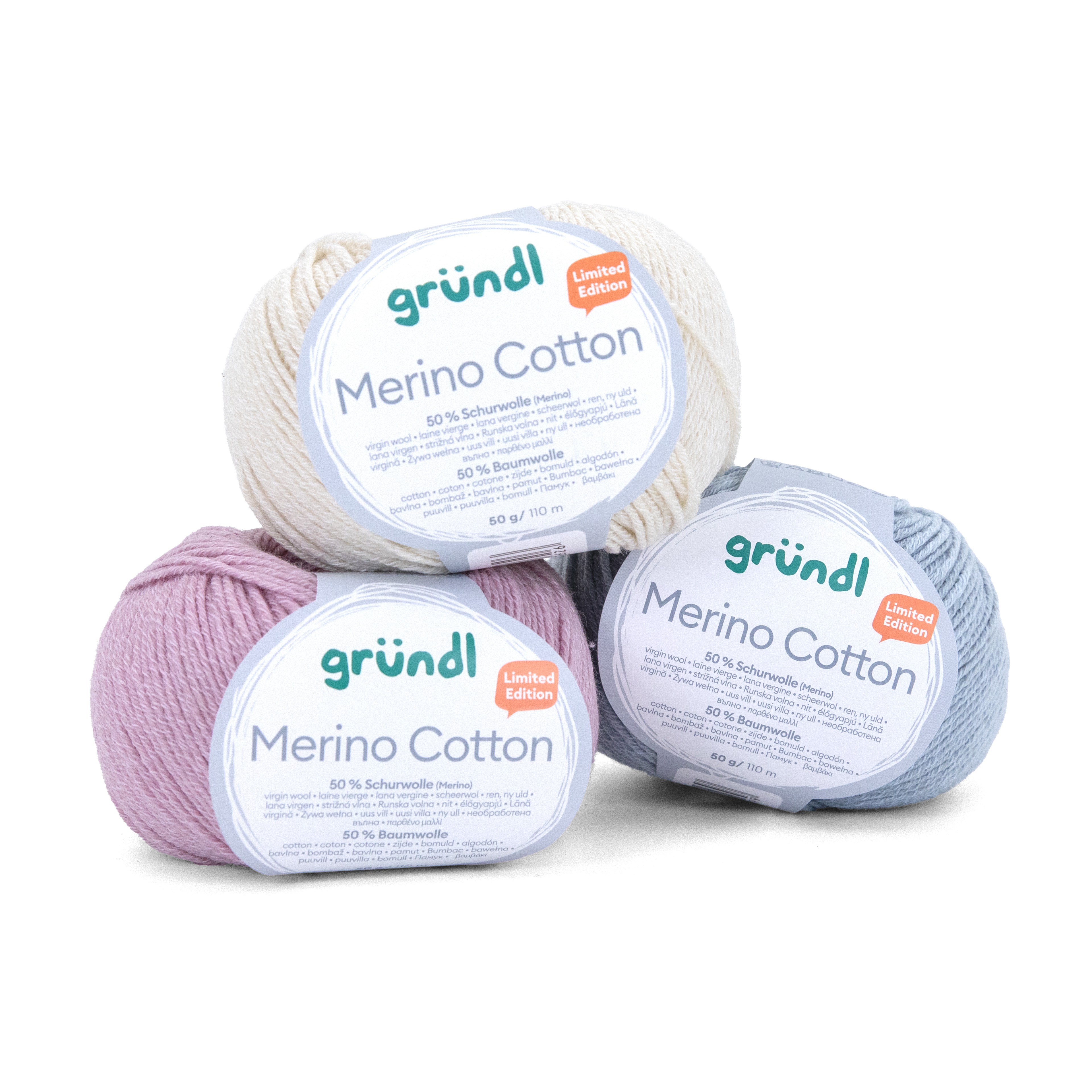 Grundl Merino Cotton Limited Edition - merino/bavlna
