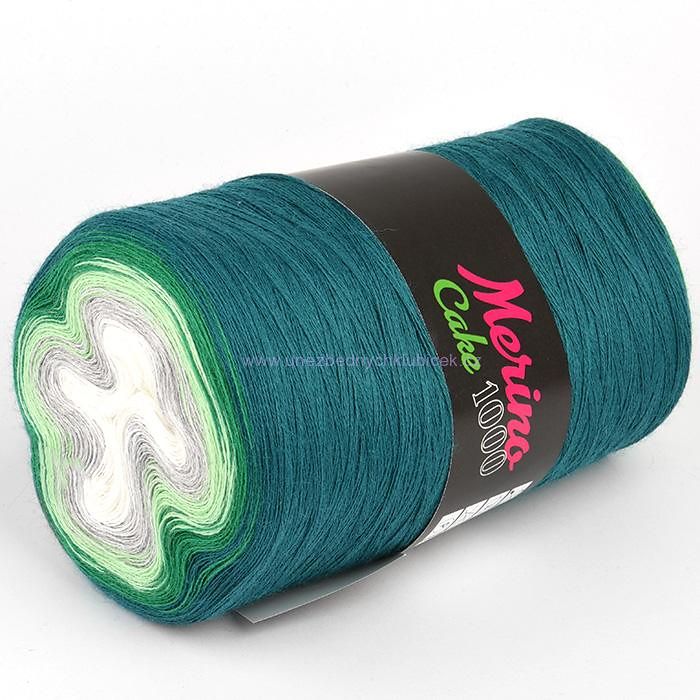Merino Cake čtyřnitka 1000m 508