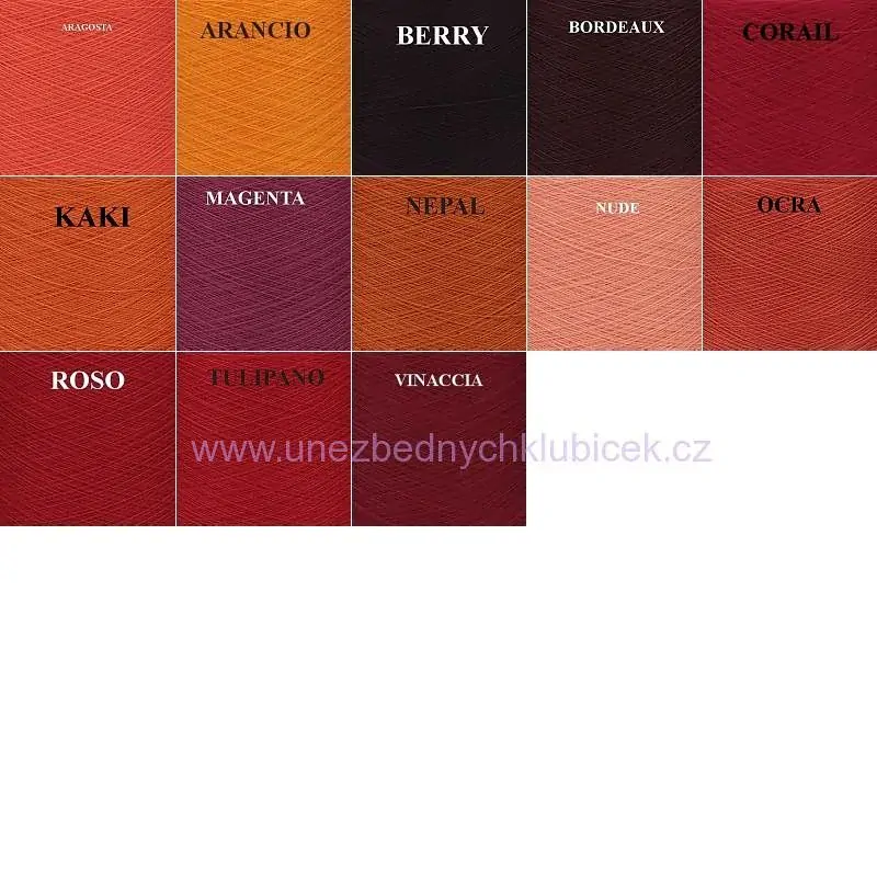 Naturelky vlastní barvy 1000m