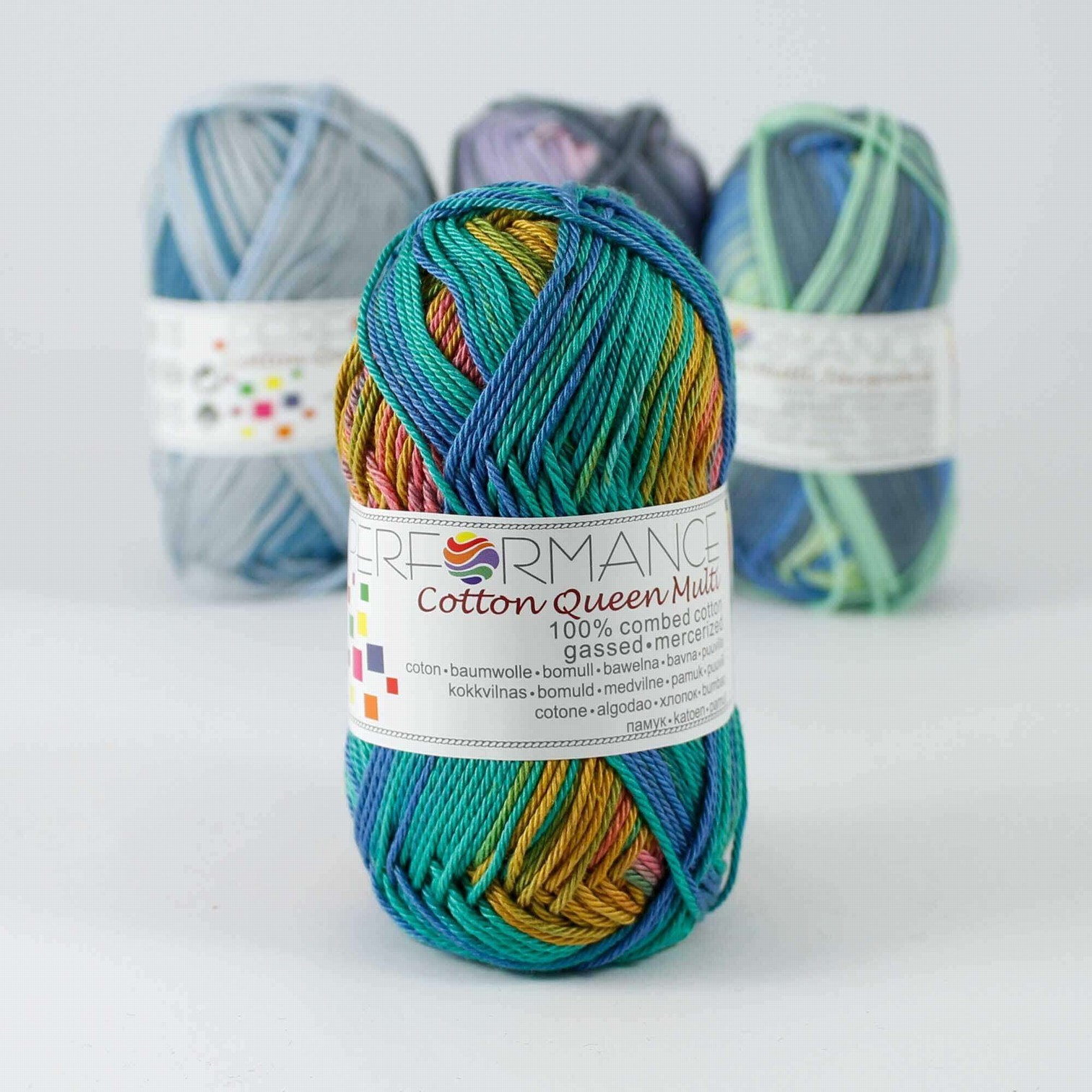 Cotton Queen Multi jacquard 10452