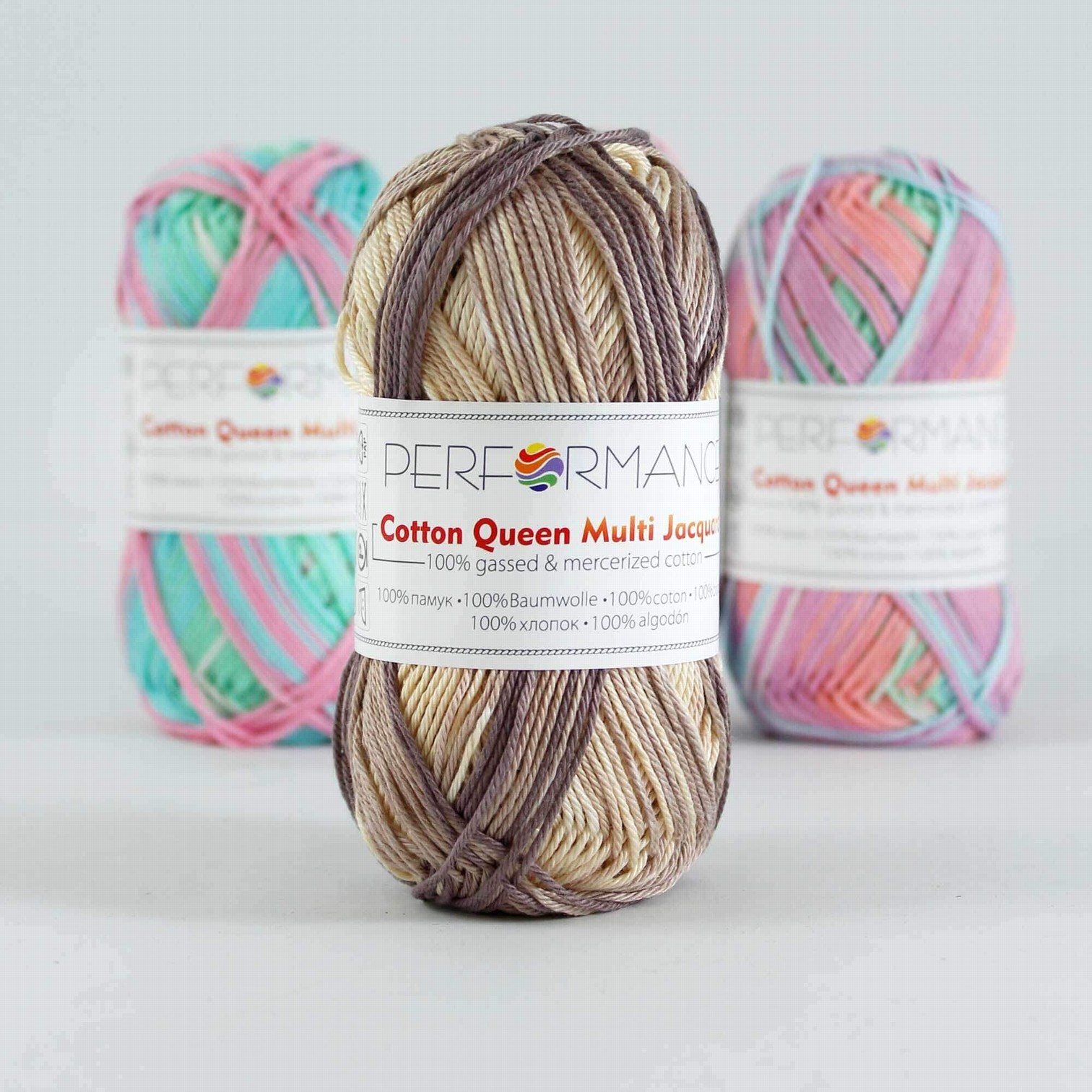 Cotton Queen Multi jacquard 10455