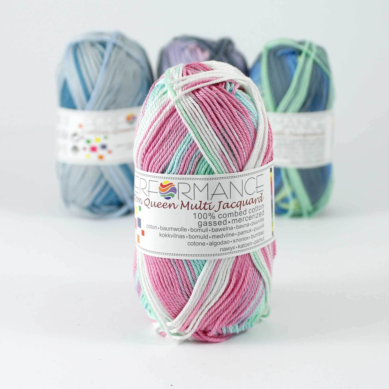 Cotton Queen Multi jacquard 10481