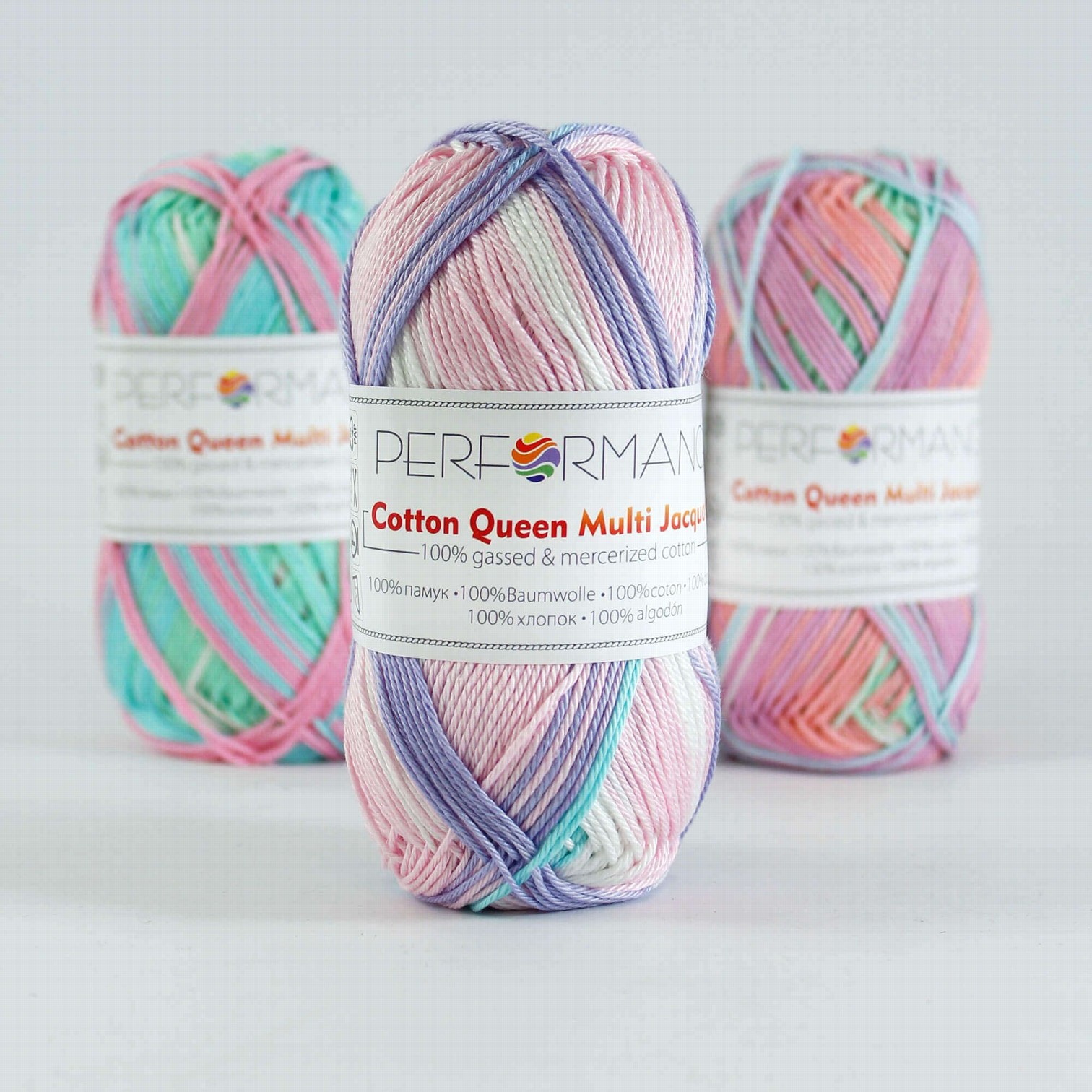 Cotton Queen Multi jacquard 10482