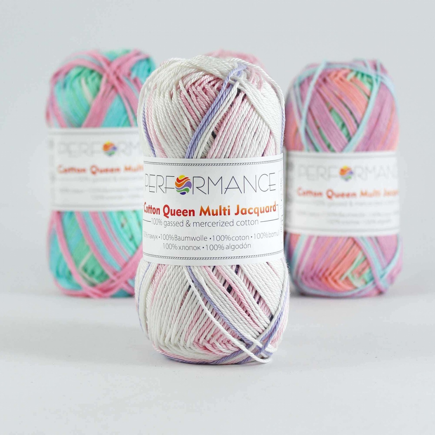 Cotton Queen Multi jacquard 10483