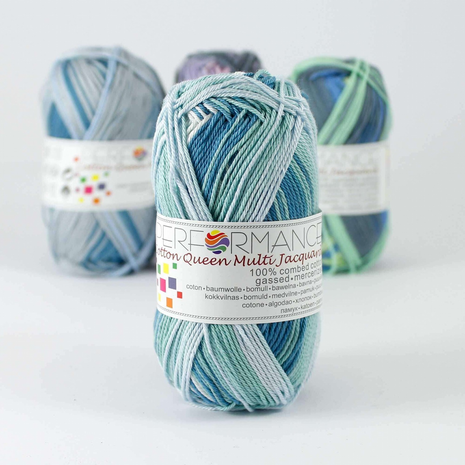 Cotton Queen Multi jacquard 10487