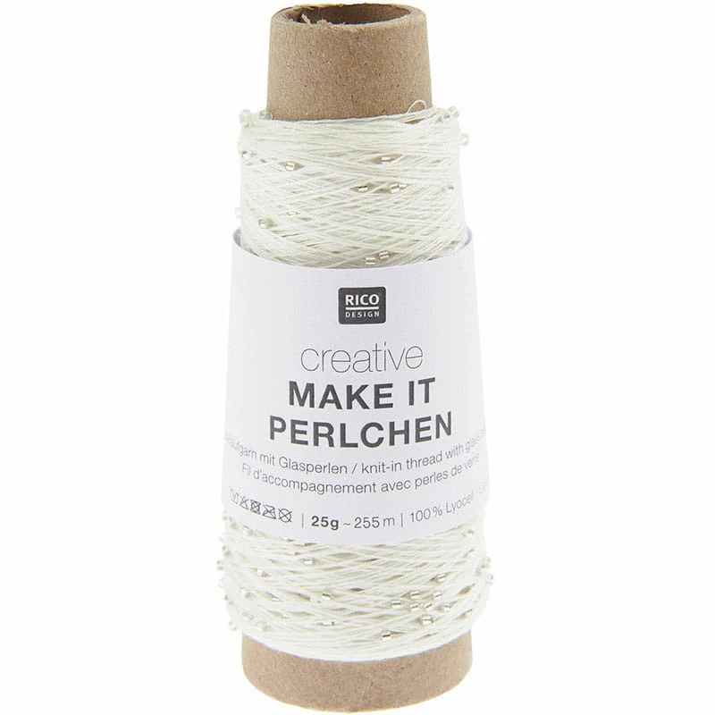 Rico Design Creative Make It Perlchen 001 ecru
