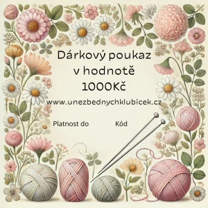 Dárkový poukaz 04 1000Kč