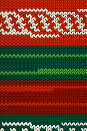 Ponožkovka 6343-XMAS, čtyřnitka