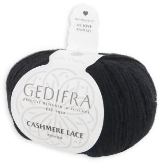 Gedifra Cashmere Lace 02810 – černá